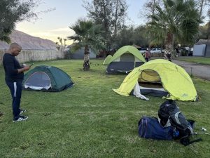 Camp at ORL. Photo: Janco