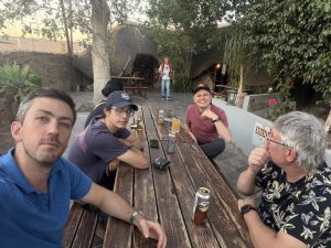 Relaxing at ORL. Photo: Janco