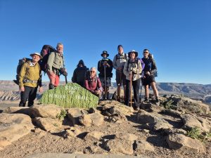 At the start of the trail. Photo: Rikus